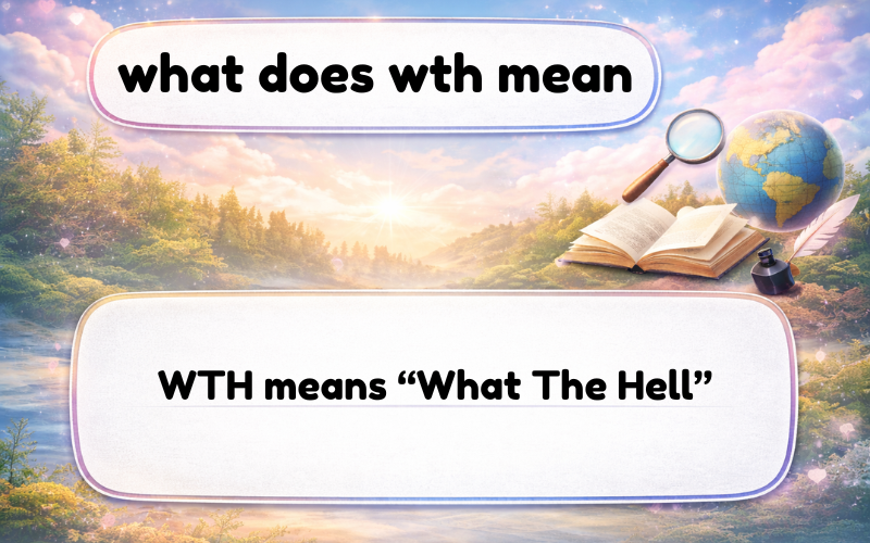 what does wth mean