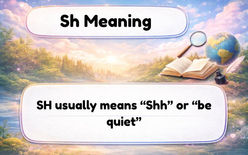 sh meaning
