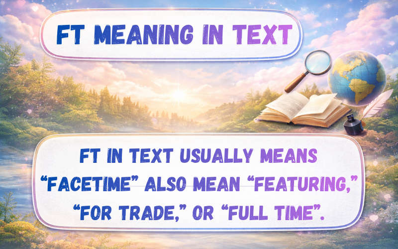 FT Meaning In Text
