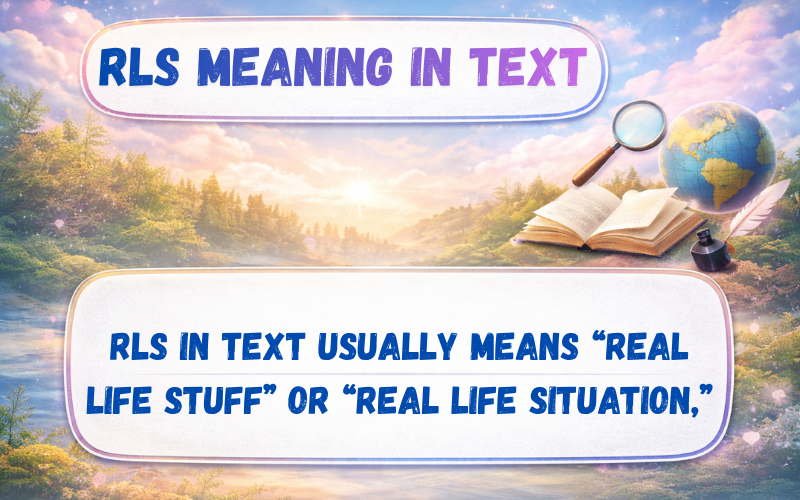 RLS Meaning in Text