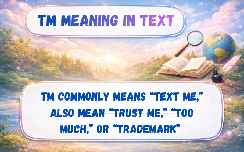 TM Meaning in Text