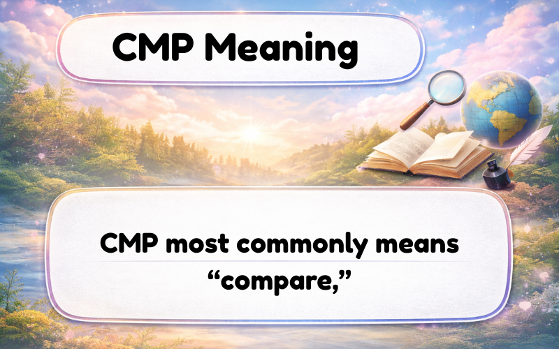 cmp meaning