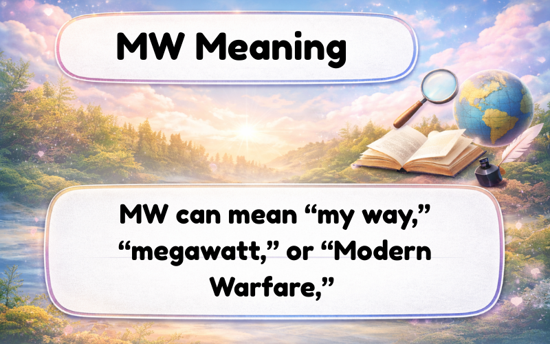 mw meaning
