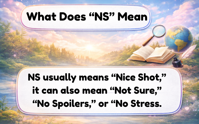 what does ns mean