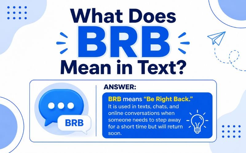 BRB Meaning in Text