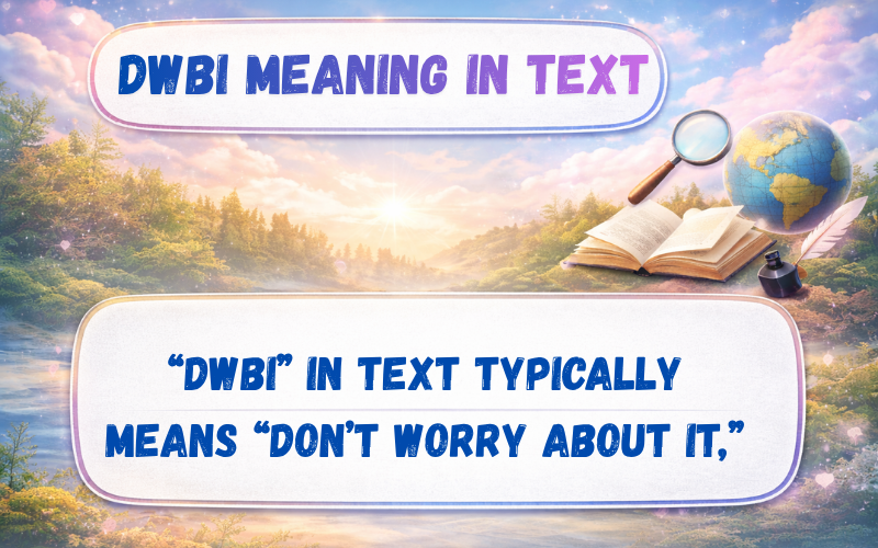 dwbi meaning in text