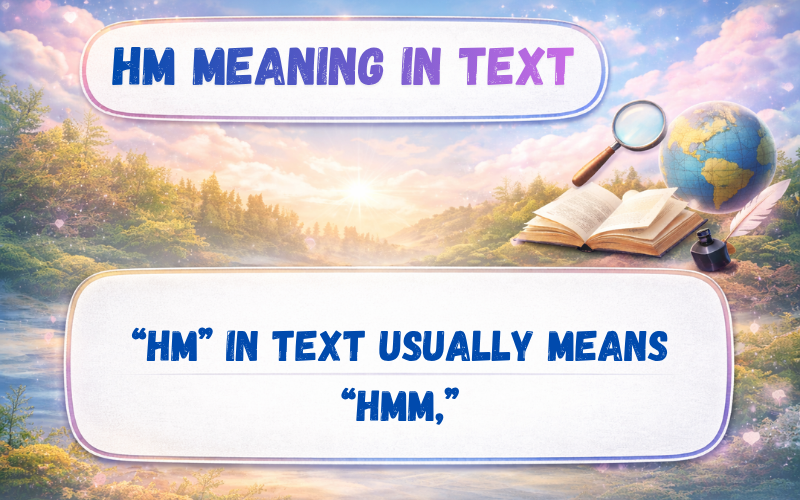 HM Meaning in Text