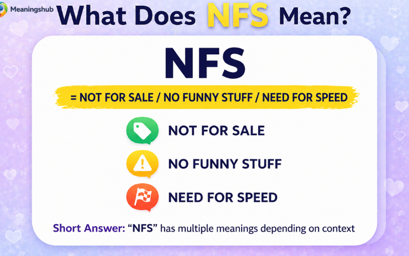 NFS Meaning