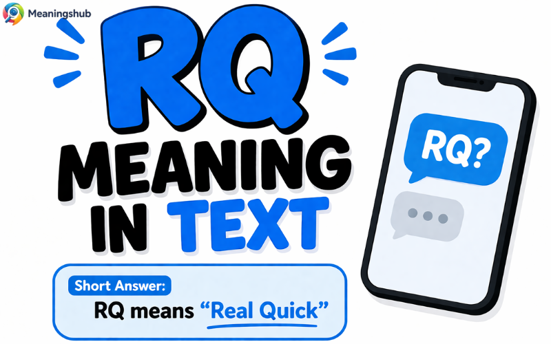 RQ Meaning in Text