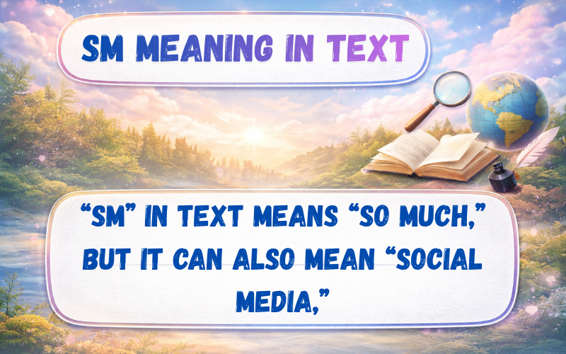 SM Meaning in Text