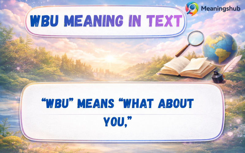 WBU Meaning in Text