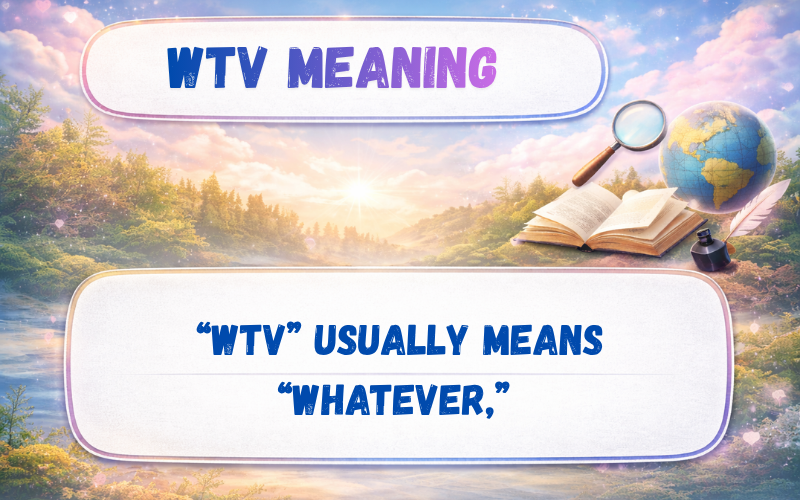 WTV Meaning