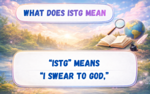 What Does ISTG Mean