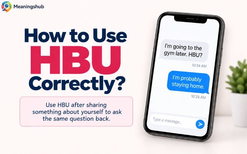 HBU Meaning in Text