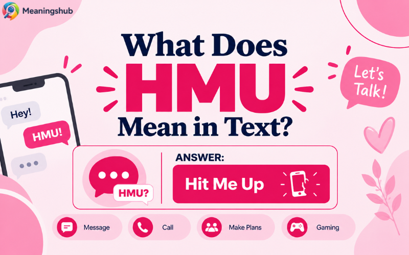 HMU Meaning in Text