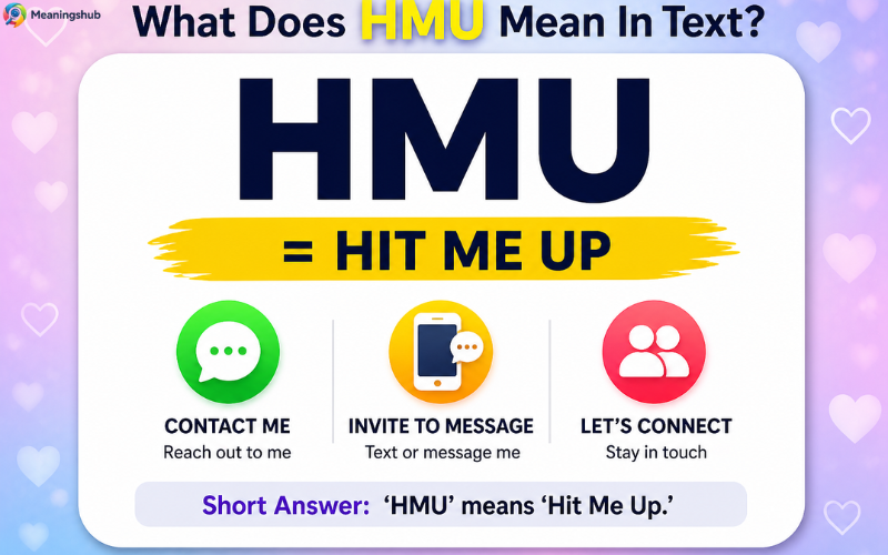 HMU Meaning in Text