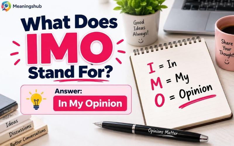 IMO Meaning in Text