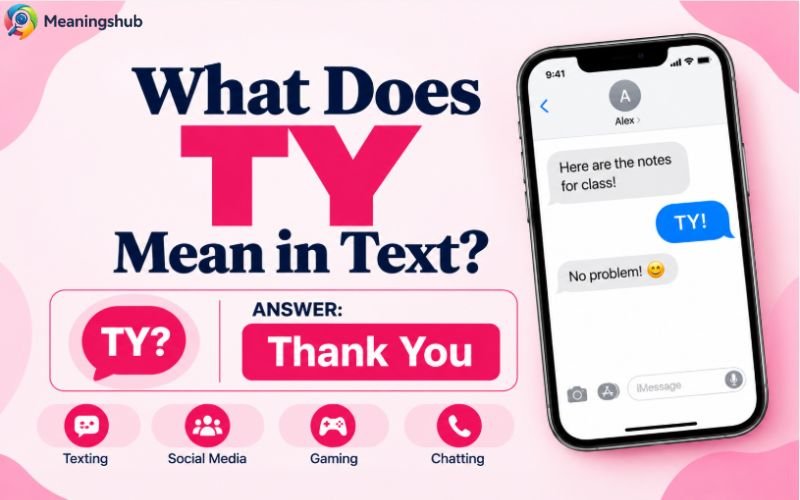 TY Meaning in Text