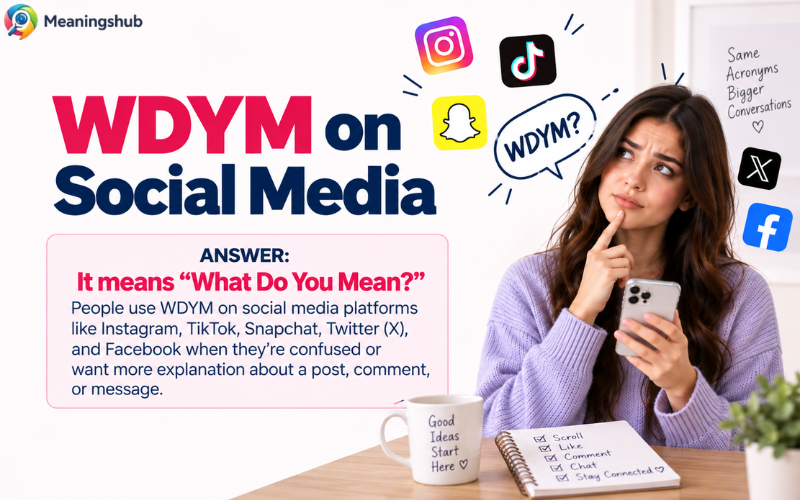 WDYM Meaning in Text