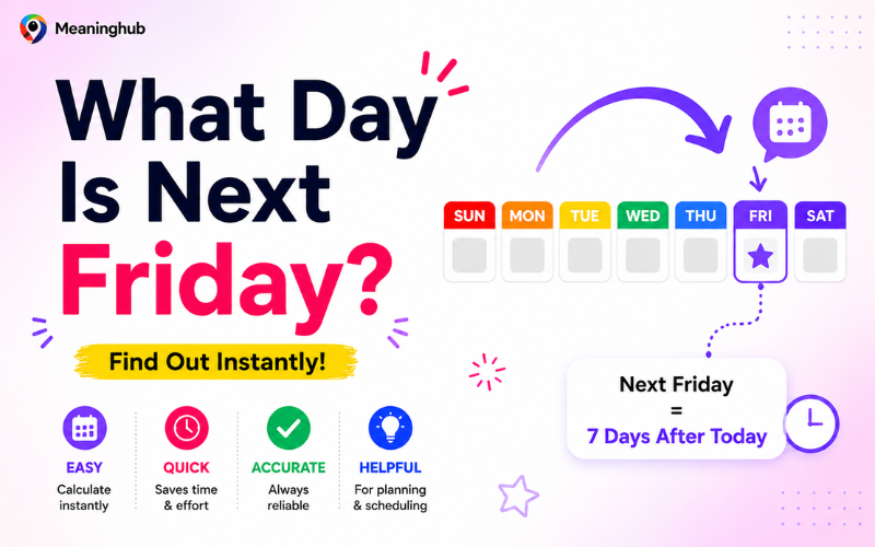 What Day Is Next Friday