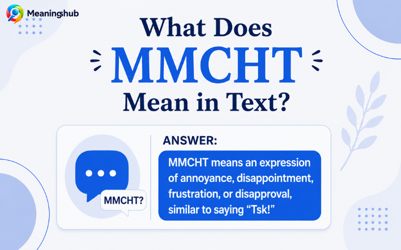 MMCHT Meaning