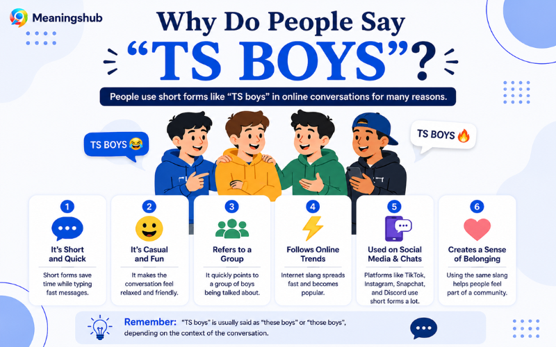 Why do people say “TS Boys” infographic